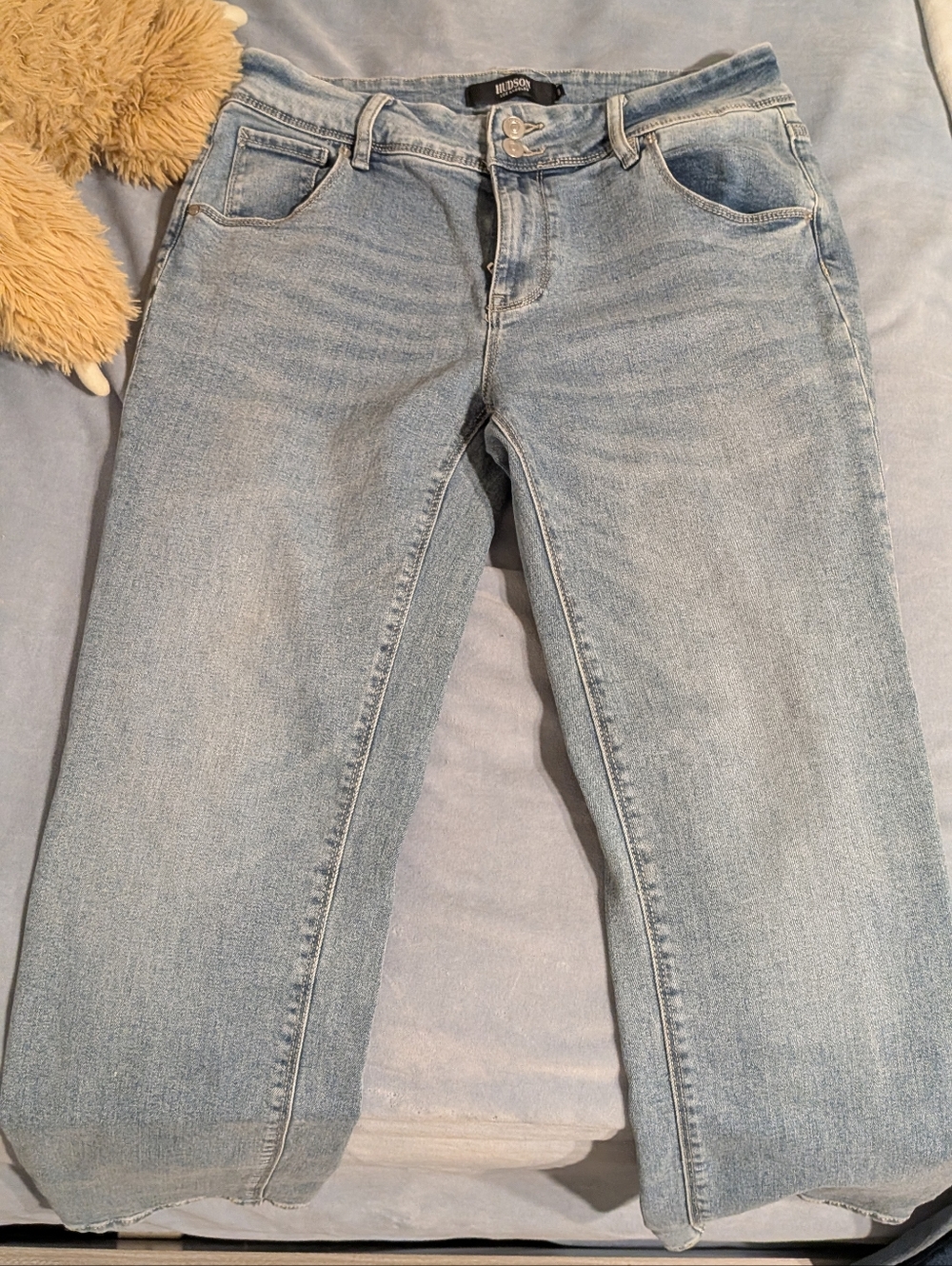 Hudson Jeans Light Blue Straight Leg Women’s Jeans